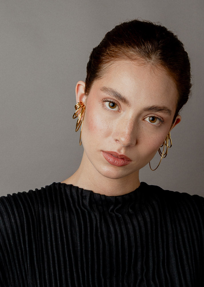 Nethos Trio Ear Cuff Rose
