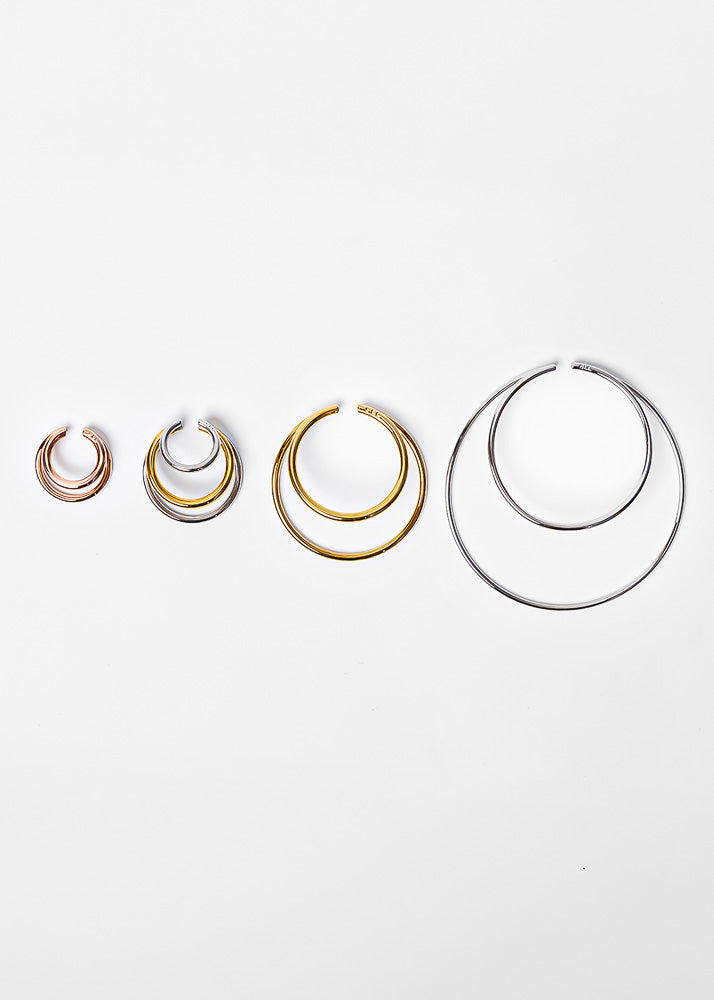 Nethos Mini Ear Cuff Gold Silver