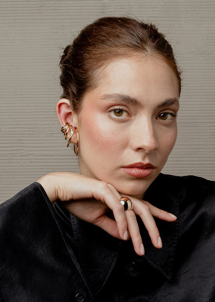 Nethos Midi Ear Cuff Rose