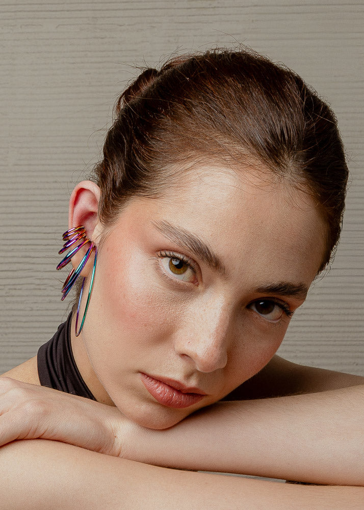 Nethos Maxi Ear Cuff Holographic