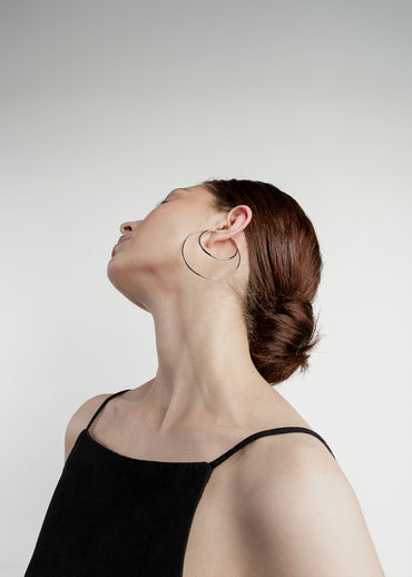 Nethos Maxi Ear Cuff Silver