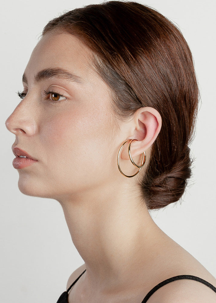 Nethos Midi Ear Cuff Gold