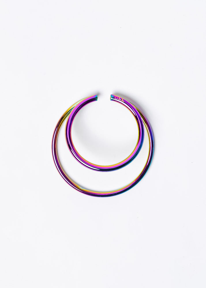 Nethos Midi Ear Cuff Silver