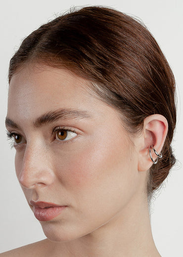 Nethos Mini Ear Cuff Silver