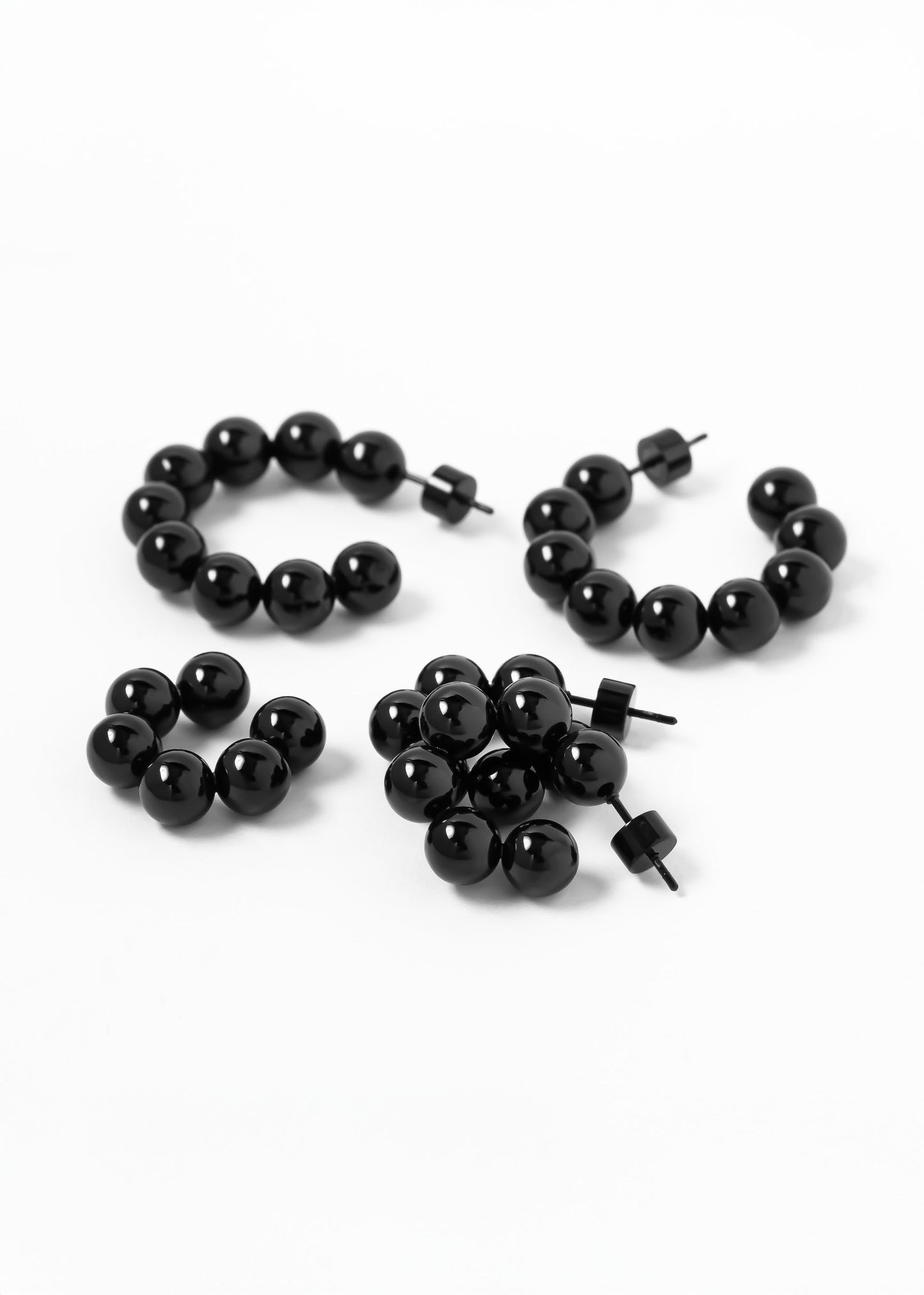 Faira Hoops Black