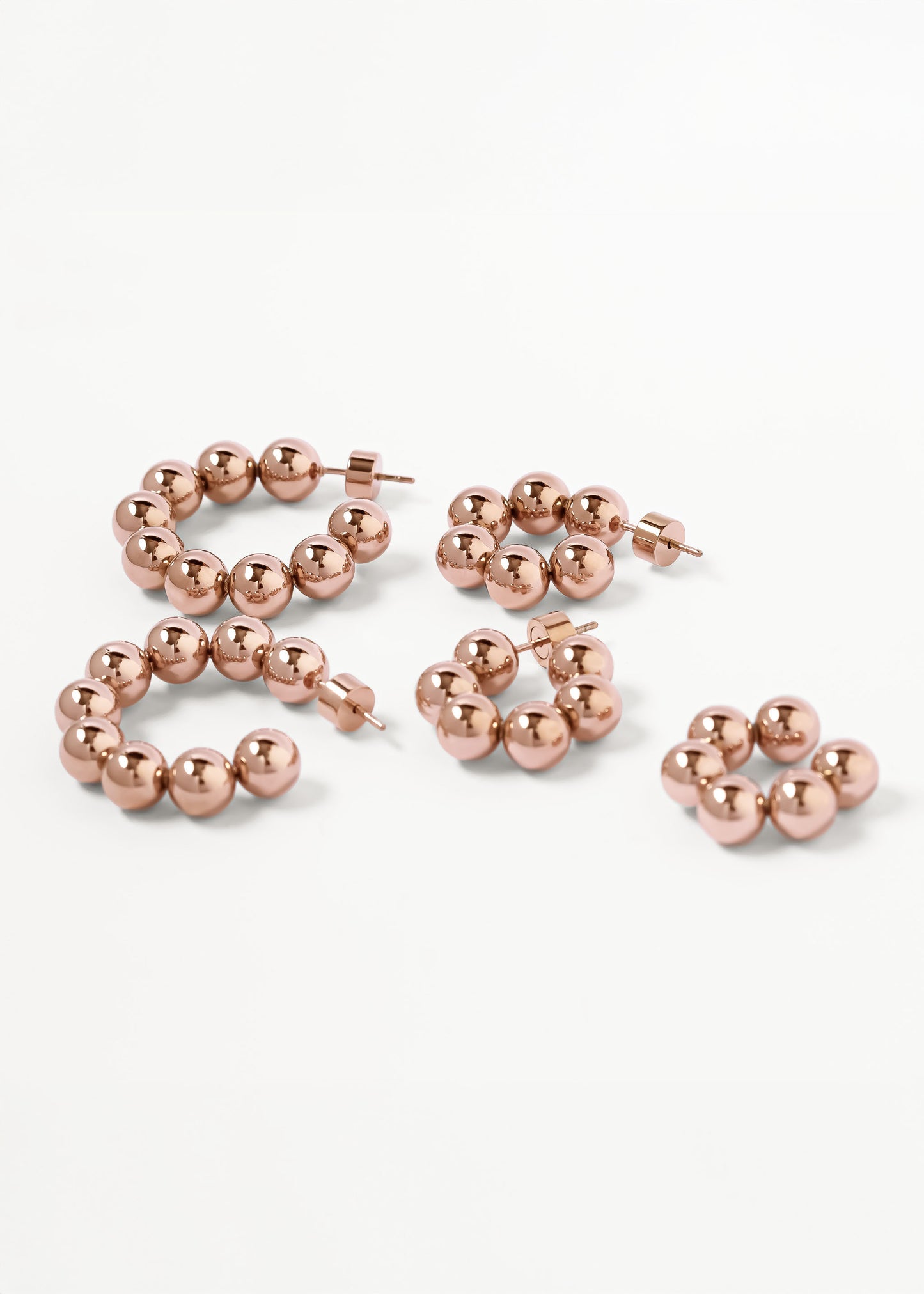 Faira Hoops Rose