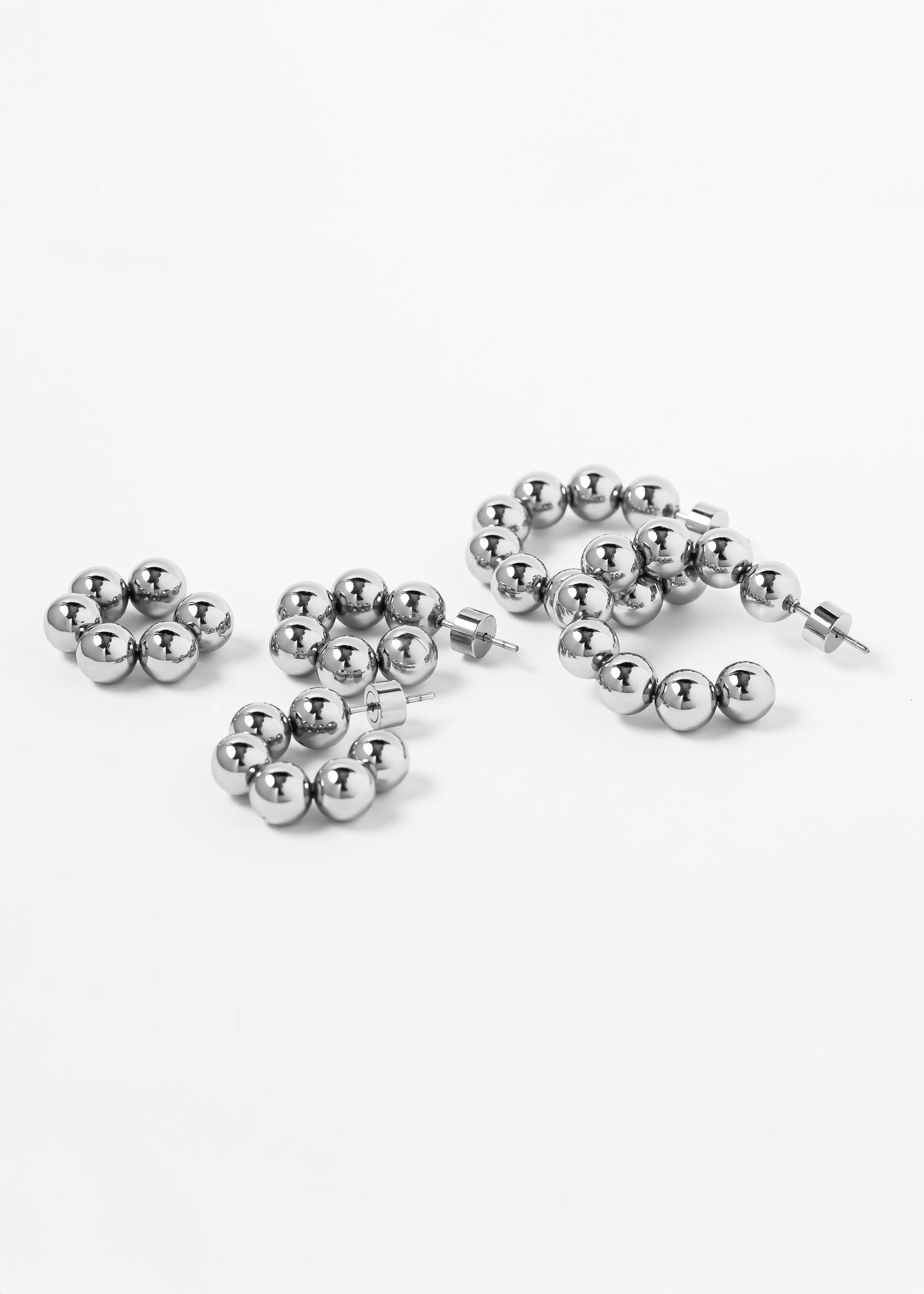 Faira Hoops Silver