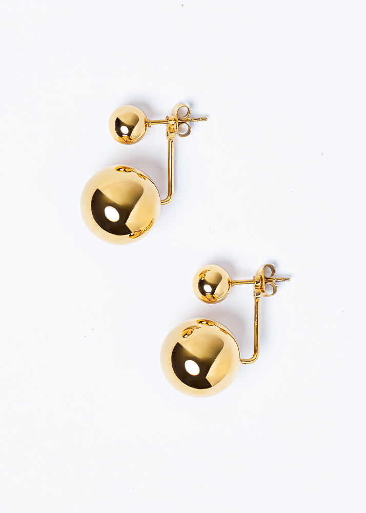Maxi Saka Earrings Gold