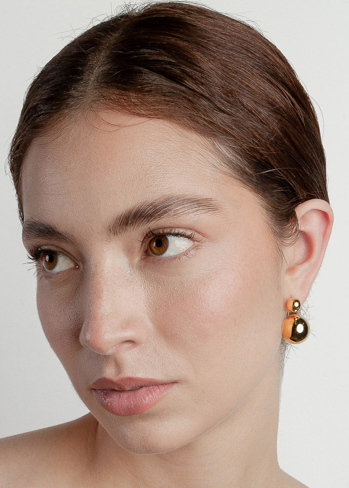 Maxi Saka Earrings Gold