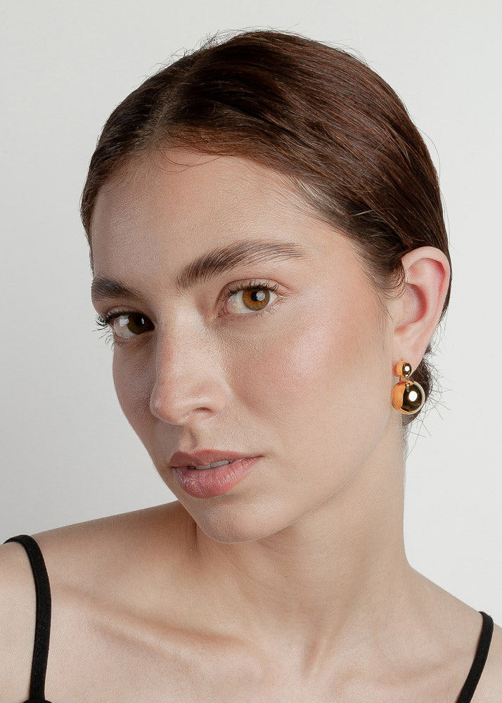 Maxi Saka Earrings Gold