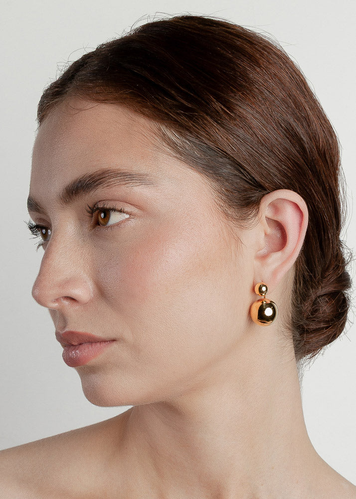 Maxi Saka Earrings Gold