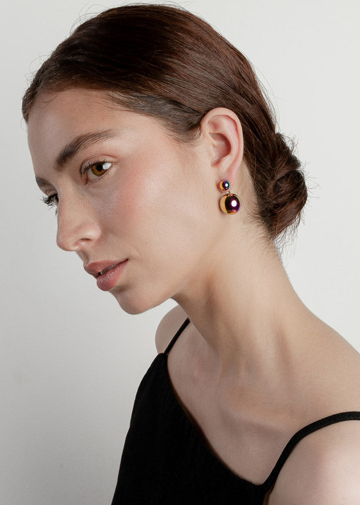 Maxi Saka Earrings Holographic