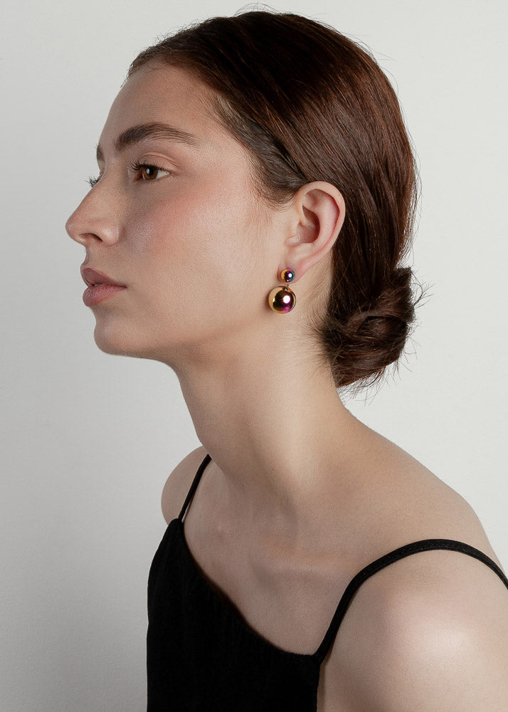 Maxi Saka Earrings Holographic