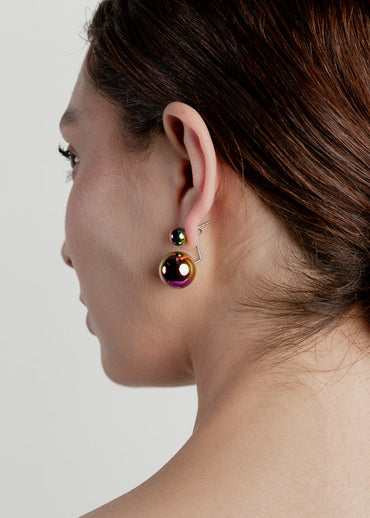 Maxi Saka Earrings Holographic