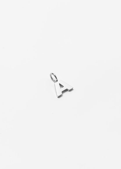 Letter Charm Silver