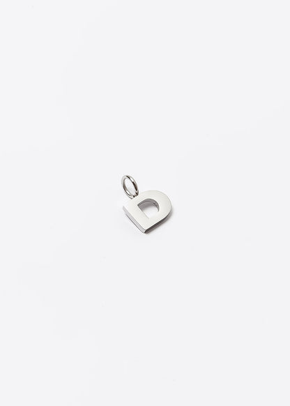 Letter Charm Silver