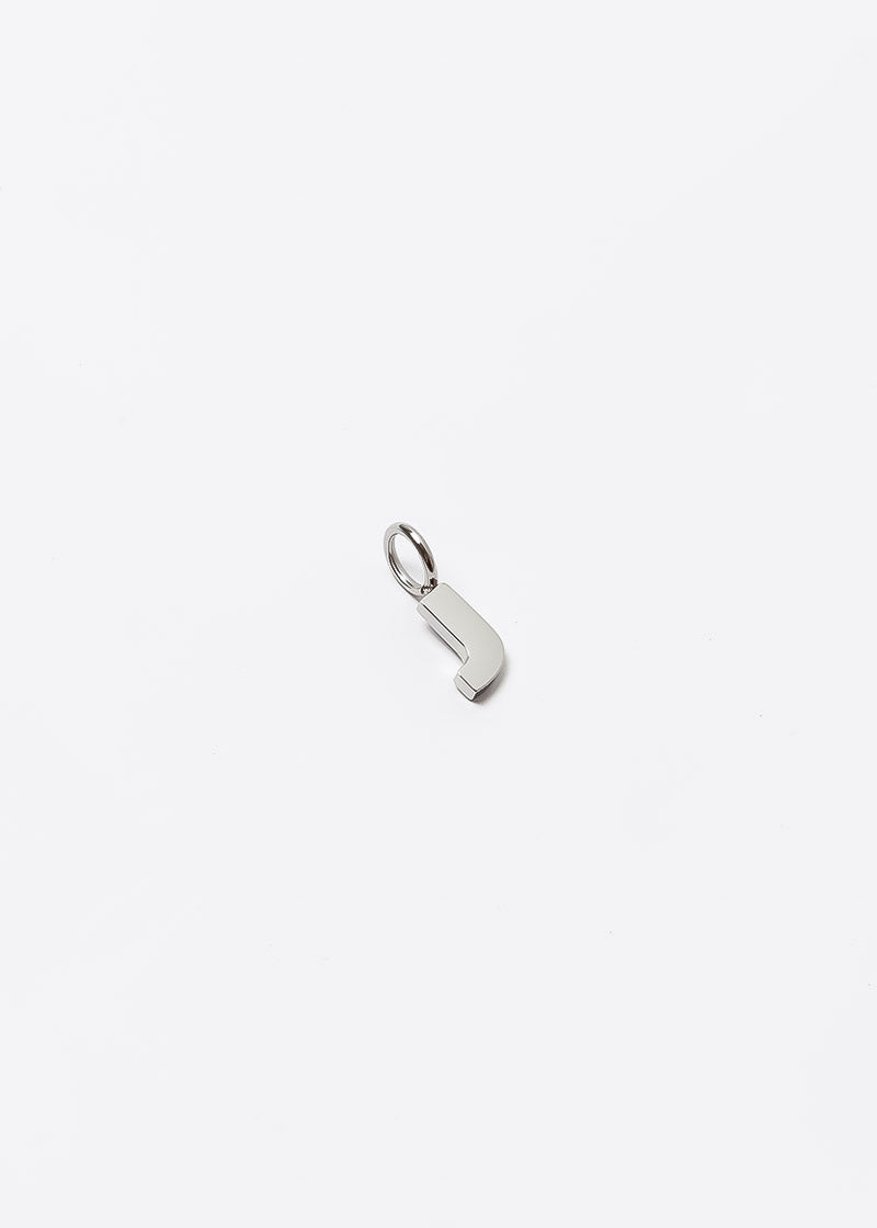 Letter Charm Silver