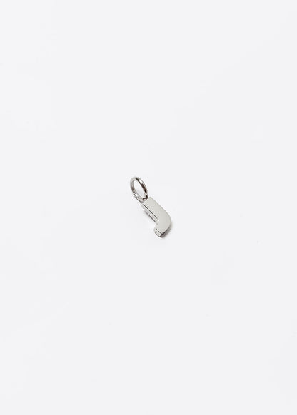 Letter Charm Silver