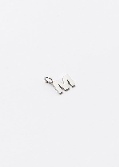 Letter Charm Silver