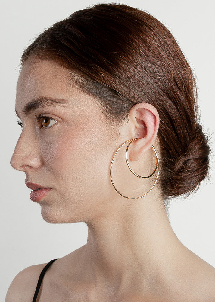 Nethos Maxi Ear Cuff Gold