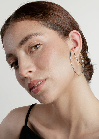 Nethos Maxi Ear Cuff Gold Silver