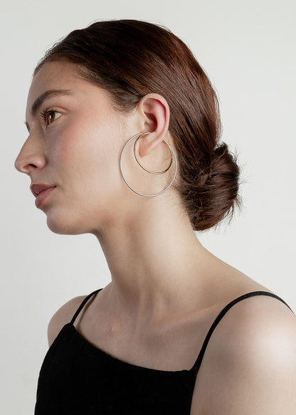 Nethos Maxi Ear Cuff Gold Silver
