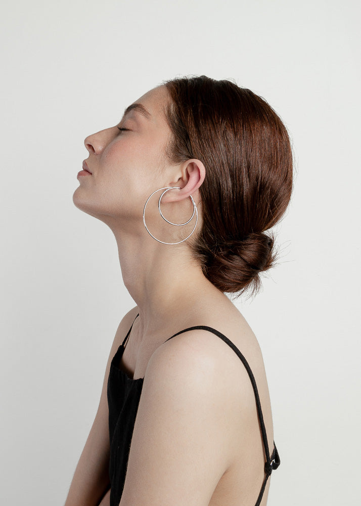 Nethos Maxi Ear Cuff Silver