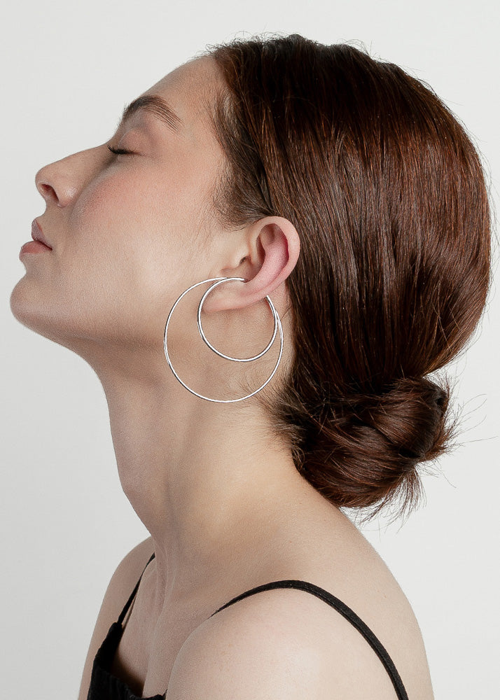 Nethos Maxi Ear Cuff Silver