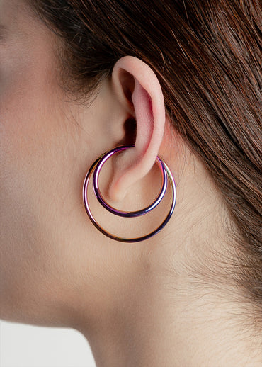 Nethos Midi Ear Cuff Holographic