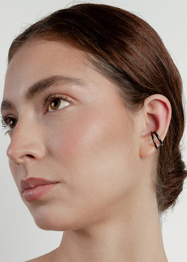 Nethos Mini Ear Cuff Black