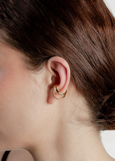 Nethos Mini Ear Cuff Gold