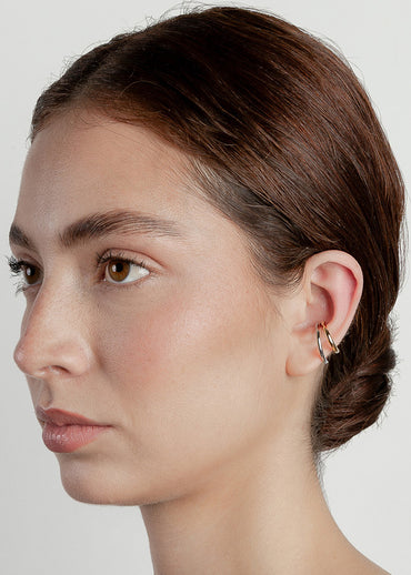 Nethos Mini Ear Cuff Gold Silver