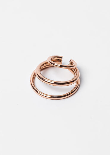 Nethos Trio Ear Cuff Rose
