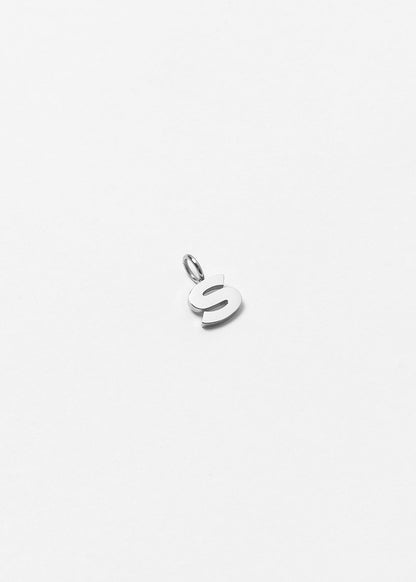 Letter Charm Silver