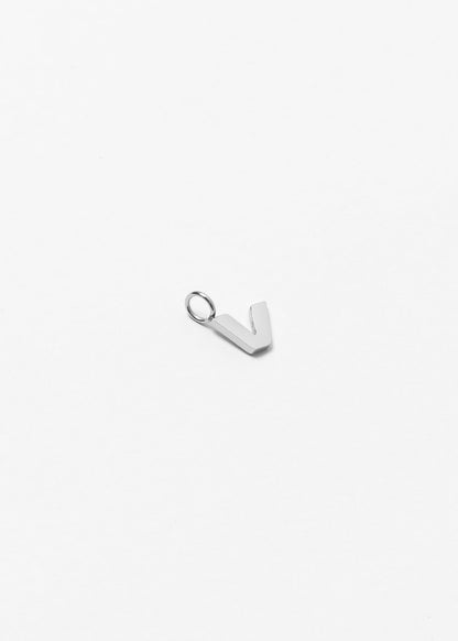 Letter Charm Silver