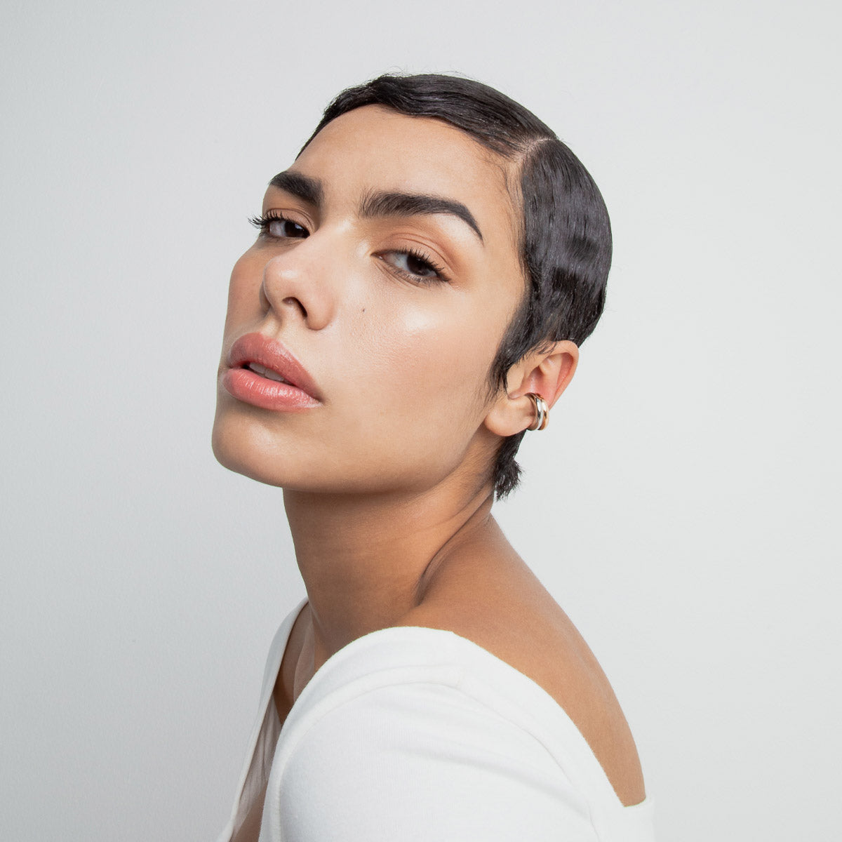 Chunky Ear Cuff Gold