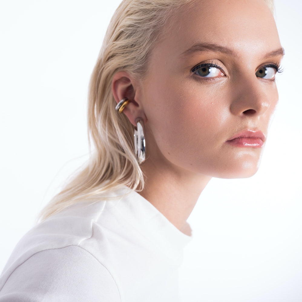 Chunky Ear Cuff Gold