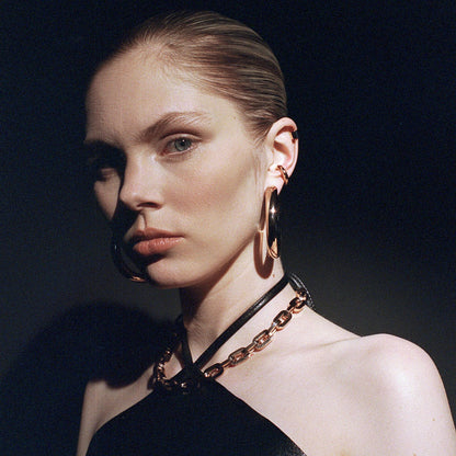 Chunky Ear Cuff Rose