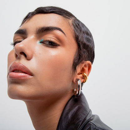 Extra Chunky Ear Cuff Gold