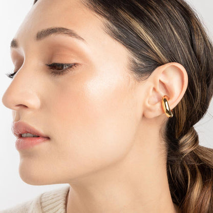 Extra Chunky Ear Cuff Gold