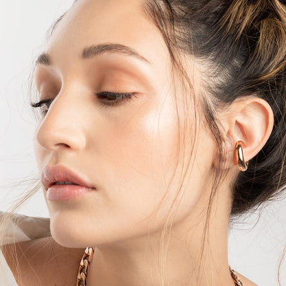 Extra Chunky Ear Cuff Rose