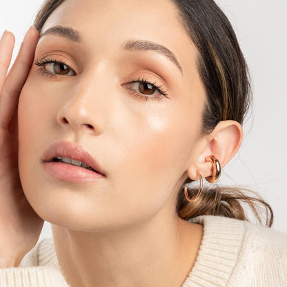 Extra Chunky Ear Cuff Rose