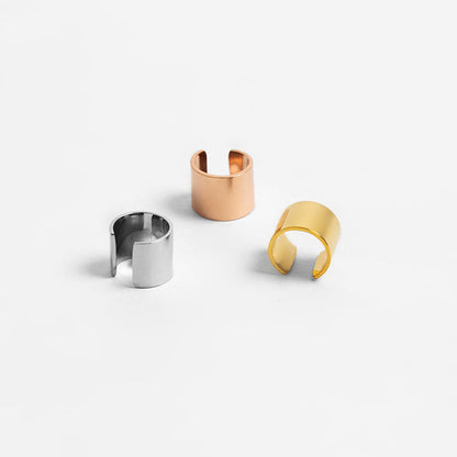 Flat Ear Cuff Rosado