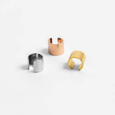 Flat Ear Cuff Plateado