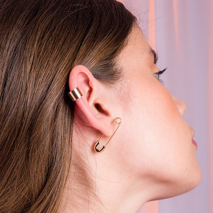 Flat Ear Cuff Rosado