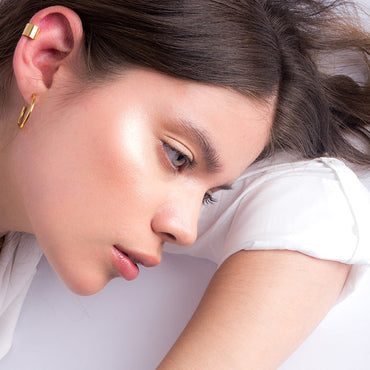 Flat Ear Cuff Dorado