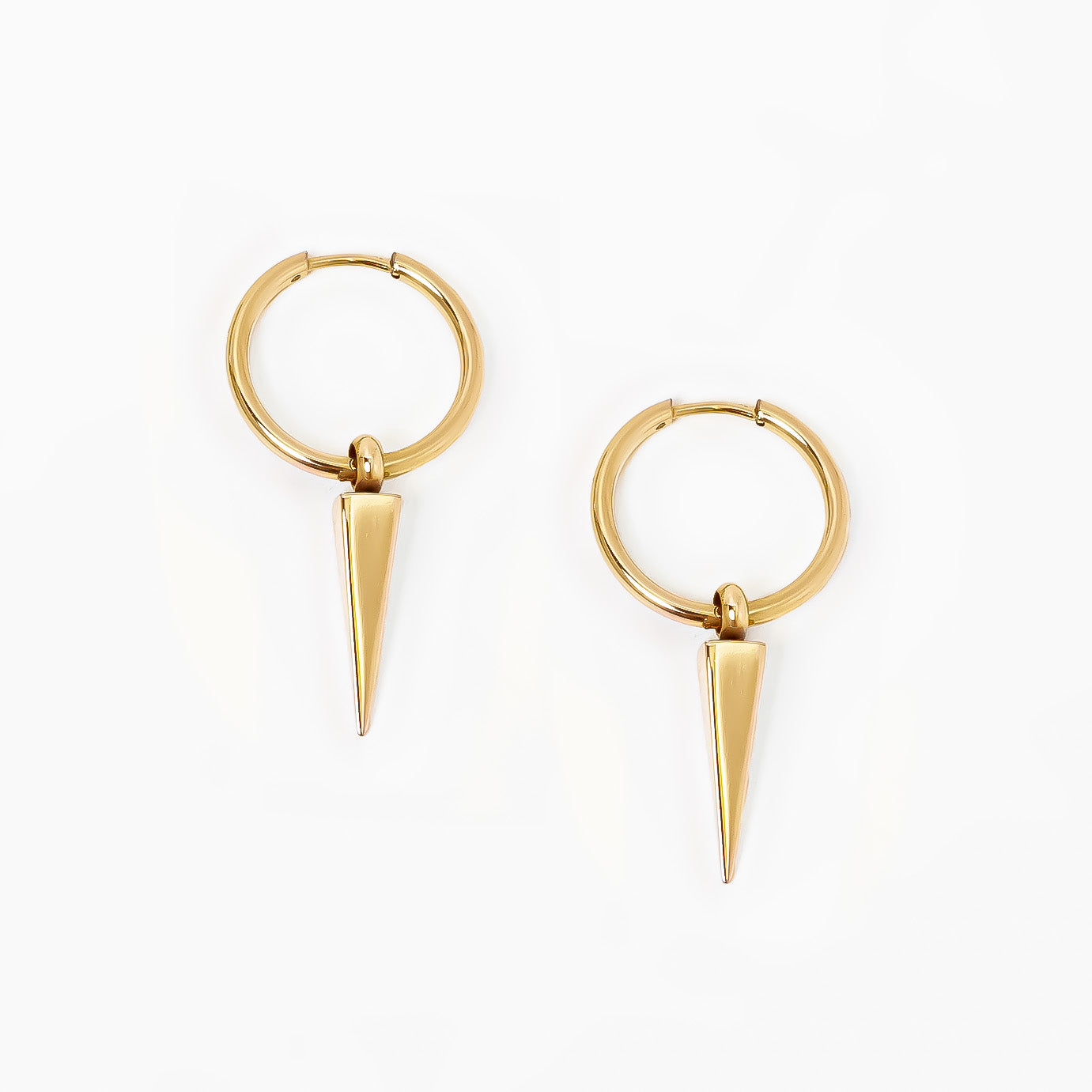 Gothik Hoops Plateado
