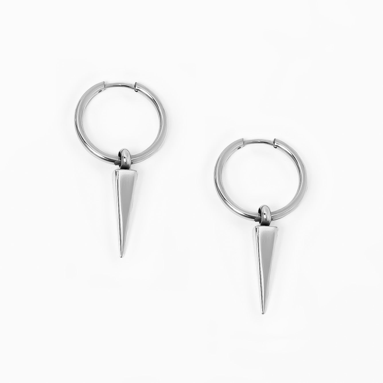 Gothik Hoops Plateado