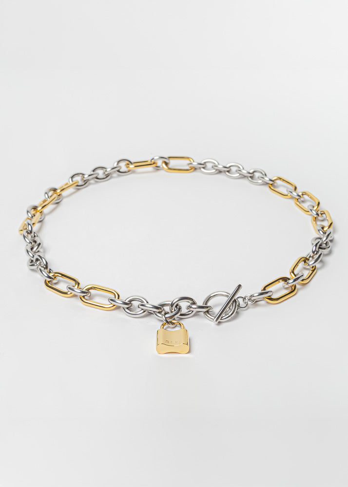 Hestia Necklace Gold Silver
