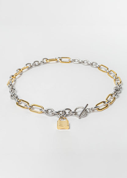 Hestia Necklace Gold Silver